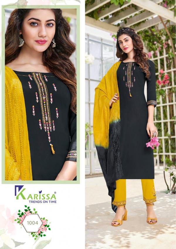 Karissa Ananya Fancy Kurti With Bottom Dupatta Collection